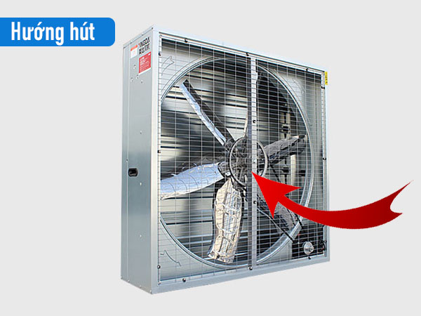 Quạt hút công nghiệp vuông 1380x1380