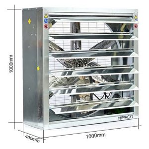 Quạt hút công nghiệp vuông 1000x1000